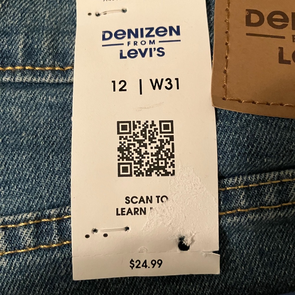 NWT Levi’s Size 12 W31 women’s shorts. - Picture 3 of 3